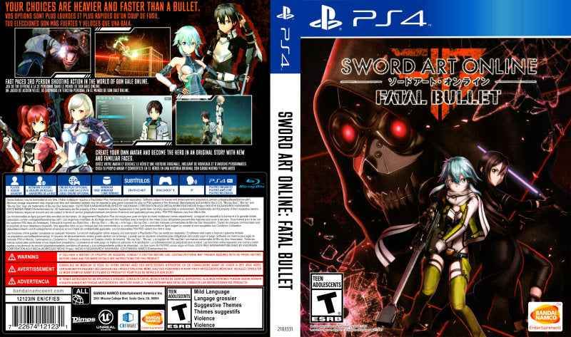 Sword Art Online - Fatal Bullet Cover Art - WOI Solutions