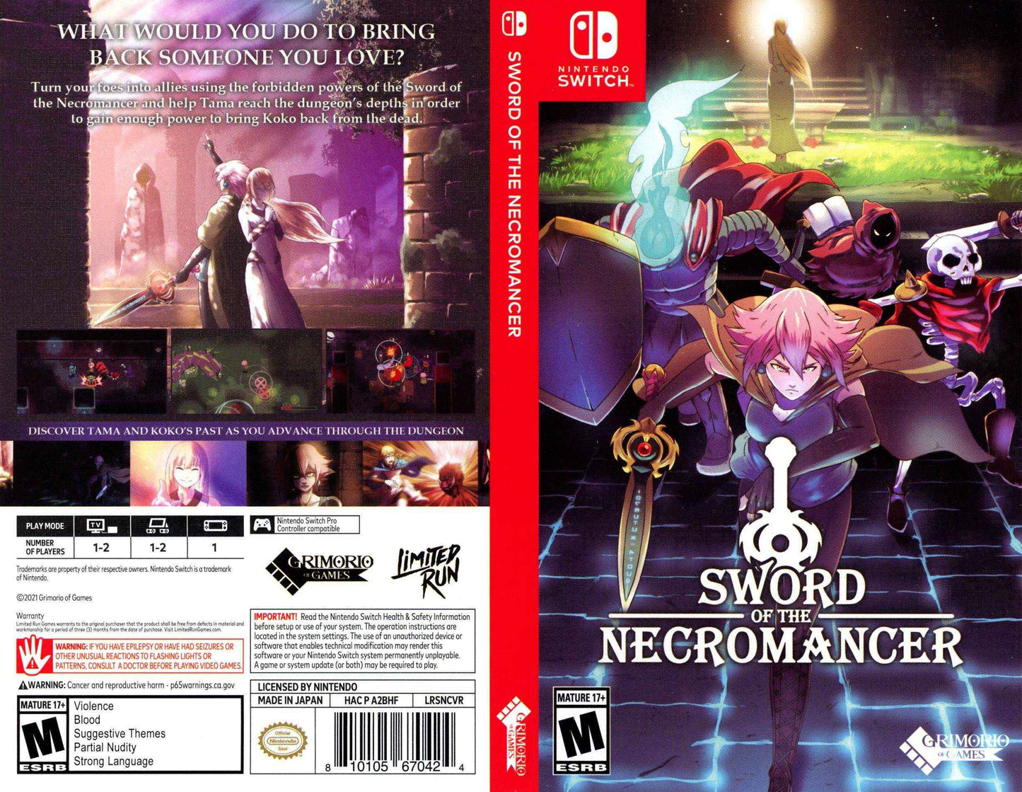 Sword of the Necromancer Cover Art - WOI Solutions