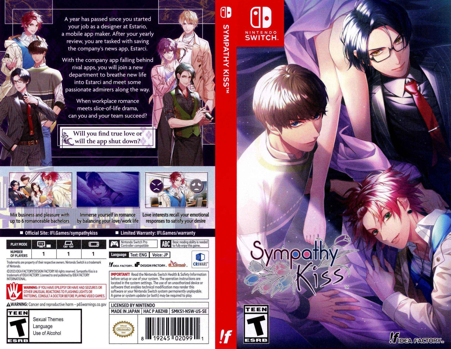 Sympathy Kiss Cover Art - WOI Solutions