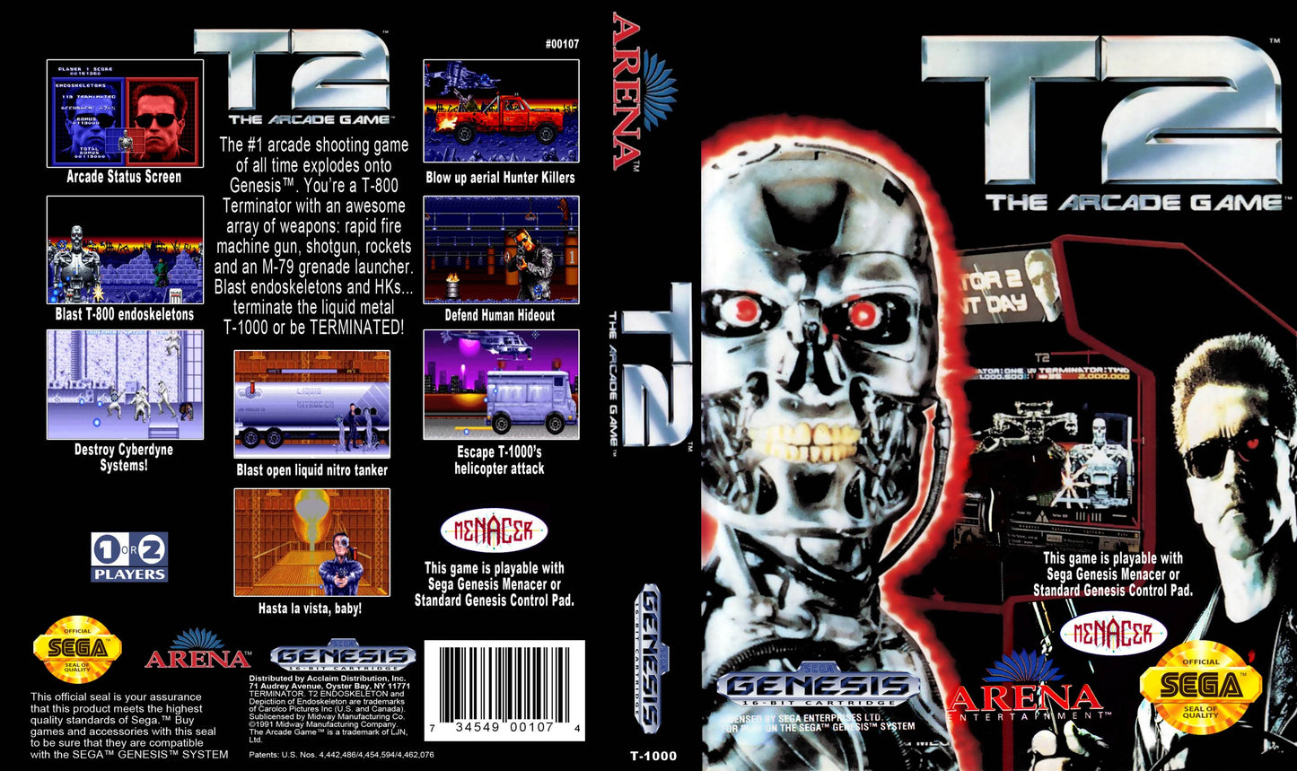 T2 The Arcade Game Cover Art - WOI Solutions