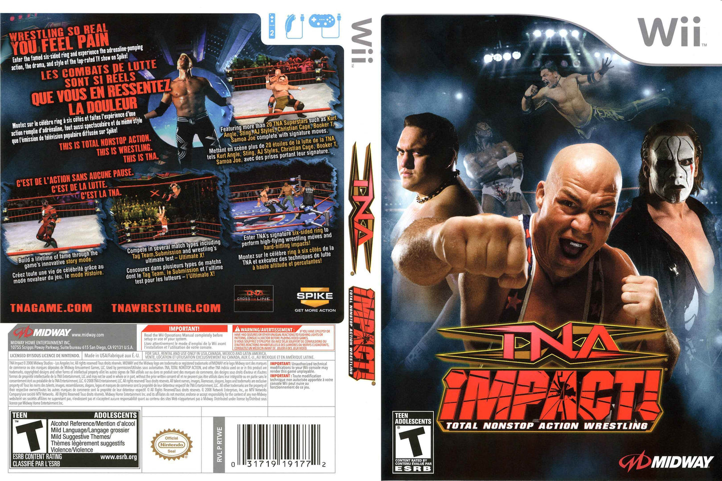 TNA Impact! Cover Art - WOI Solutions