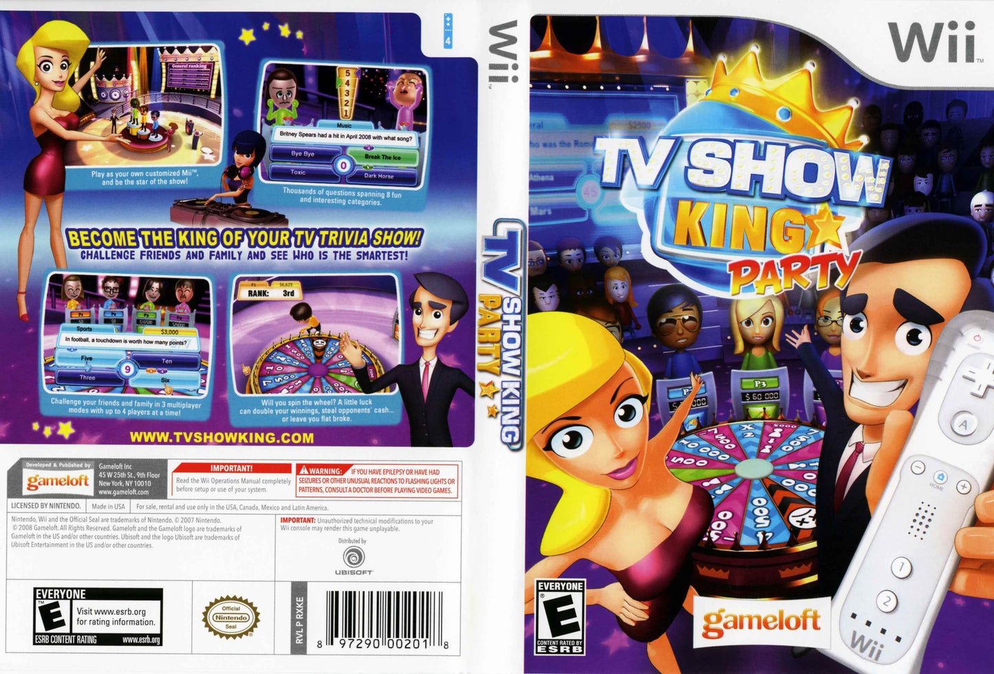 TV Show King Party Cover Art - WOI Solutions