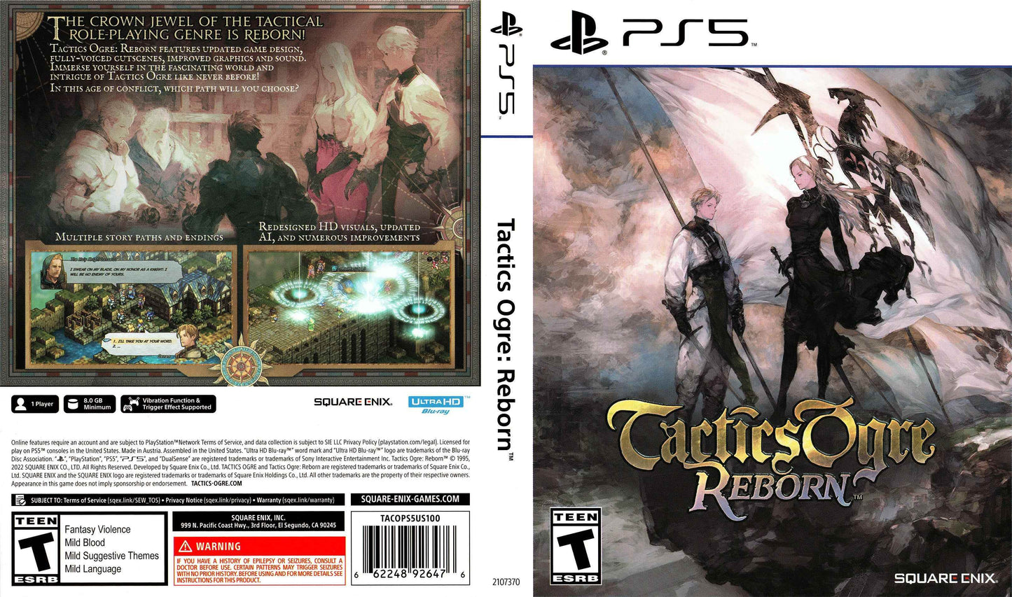 Tactic Ogre - Reborn Cover Art - WOI Solutions