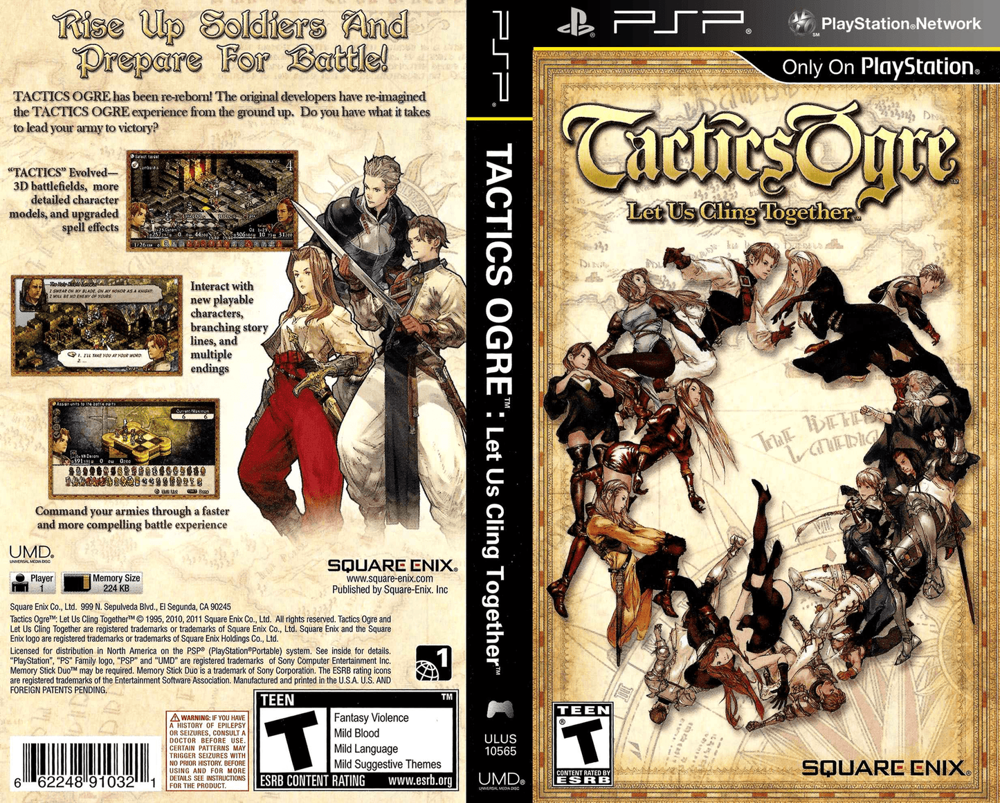 Tactics Ogre Cover Art - WOI Solutions