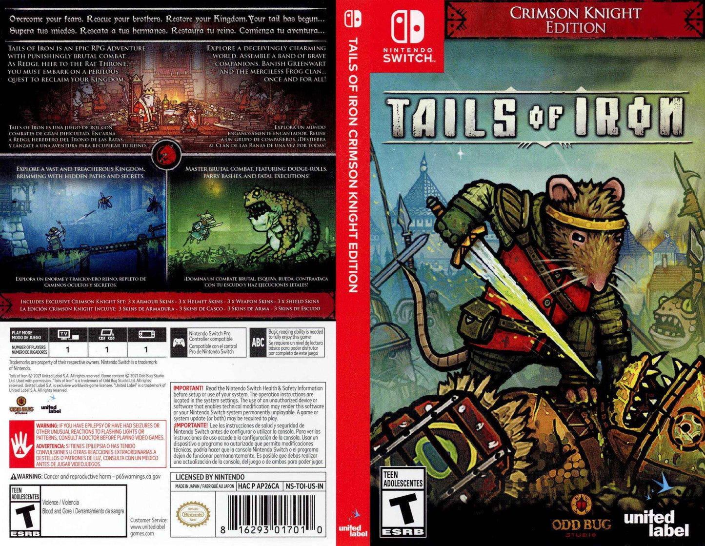 Tails Of Iron Cover Art - WOI Solutions