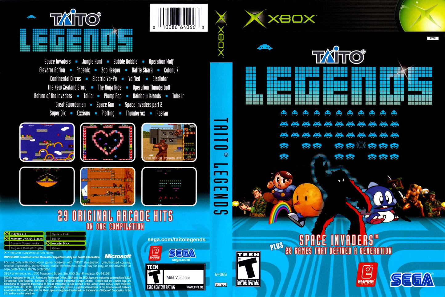 Taito Legends Cover Art - WOI Solutions