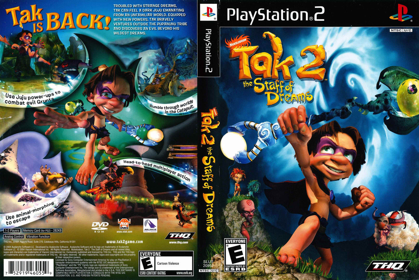 Tak 2 - The Staff of Dreams Cover Art - WOI Solutions