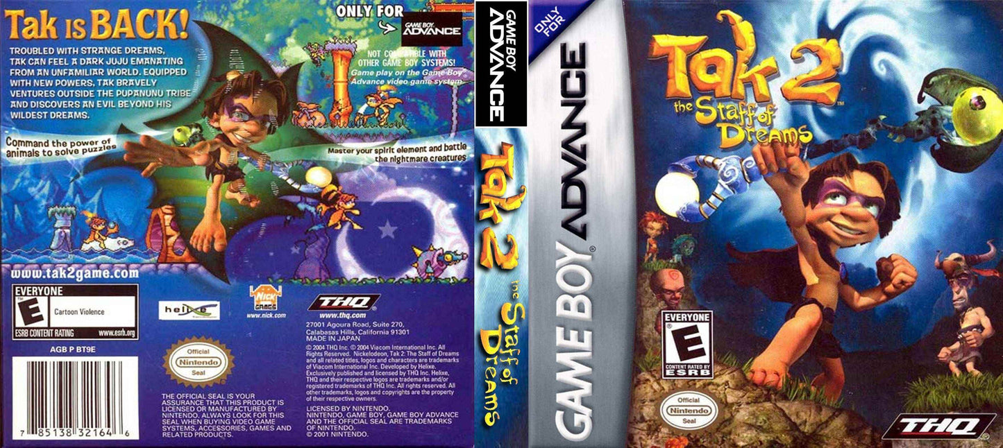 Tak 2 The Staff of Dreams Cover Art - WOI Solutions