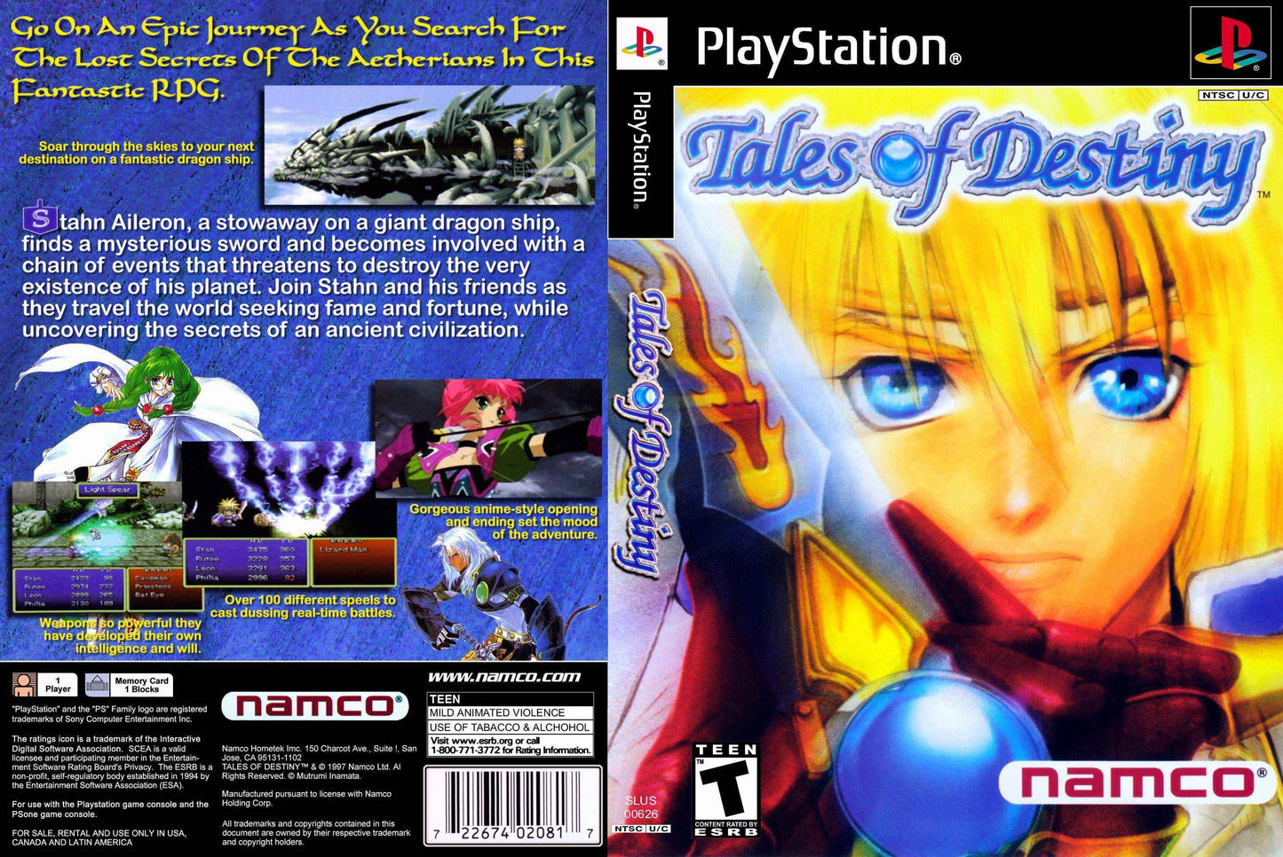Tales of Destiny Cover Art - WOI Solutions