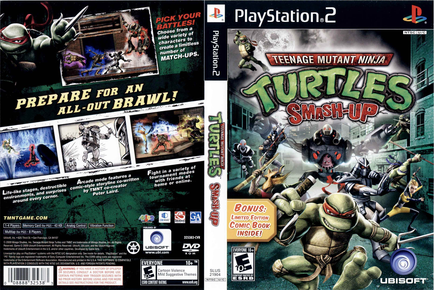 Teenage Mutant Ninja Turtles Smash-Up Cover Art - WOI Solutions