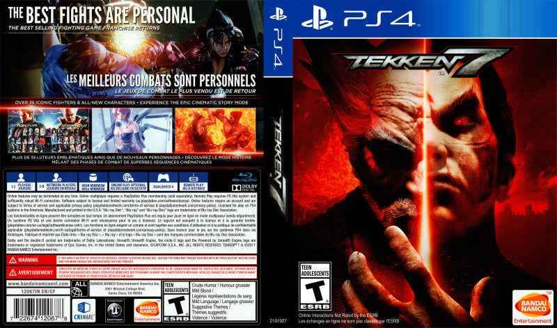Tekken 7 Cover Art - WOI Solutions