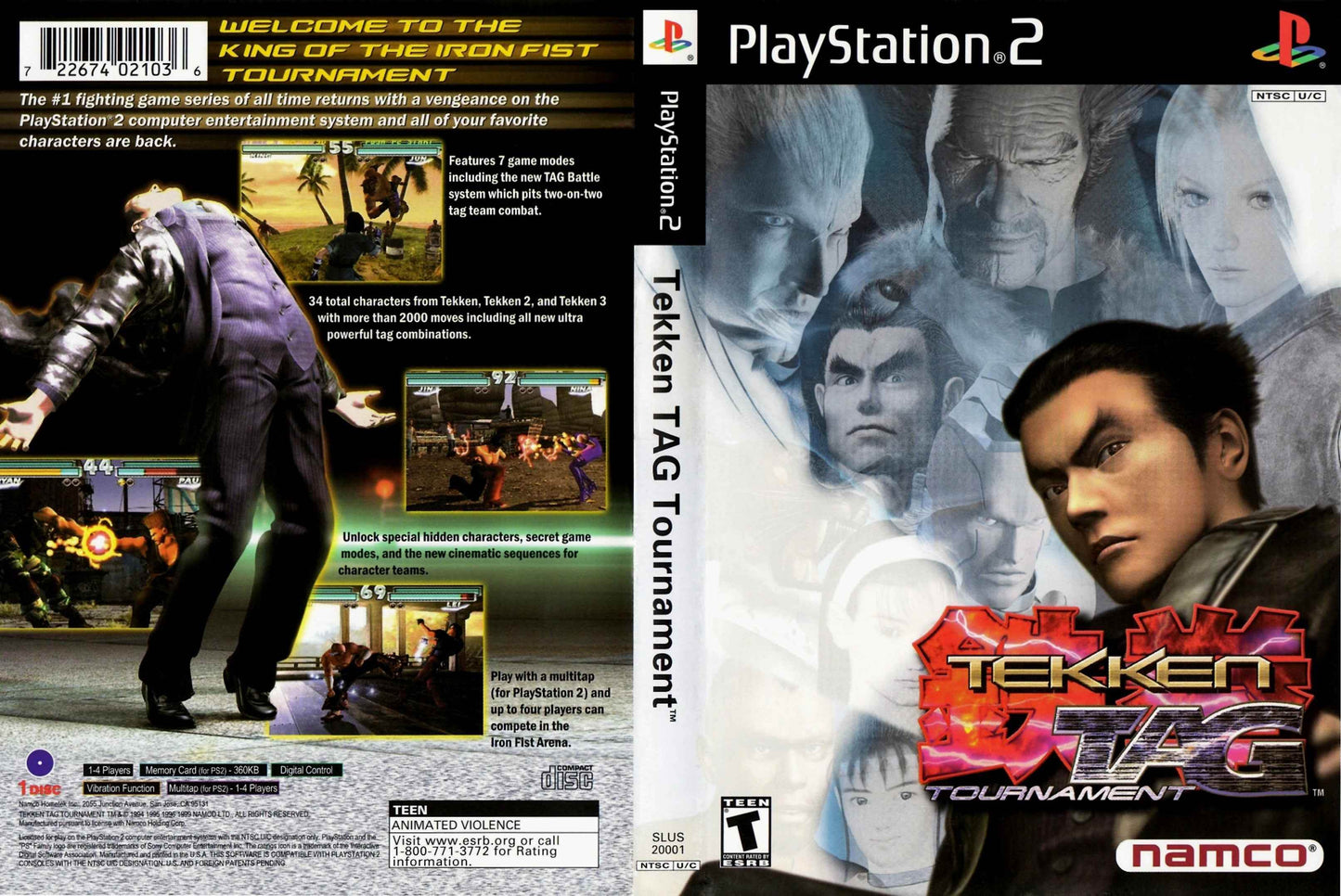 Tekken Tag Tournament Cover Art - WOI Solutions
