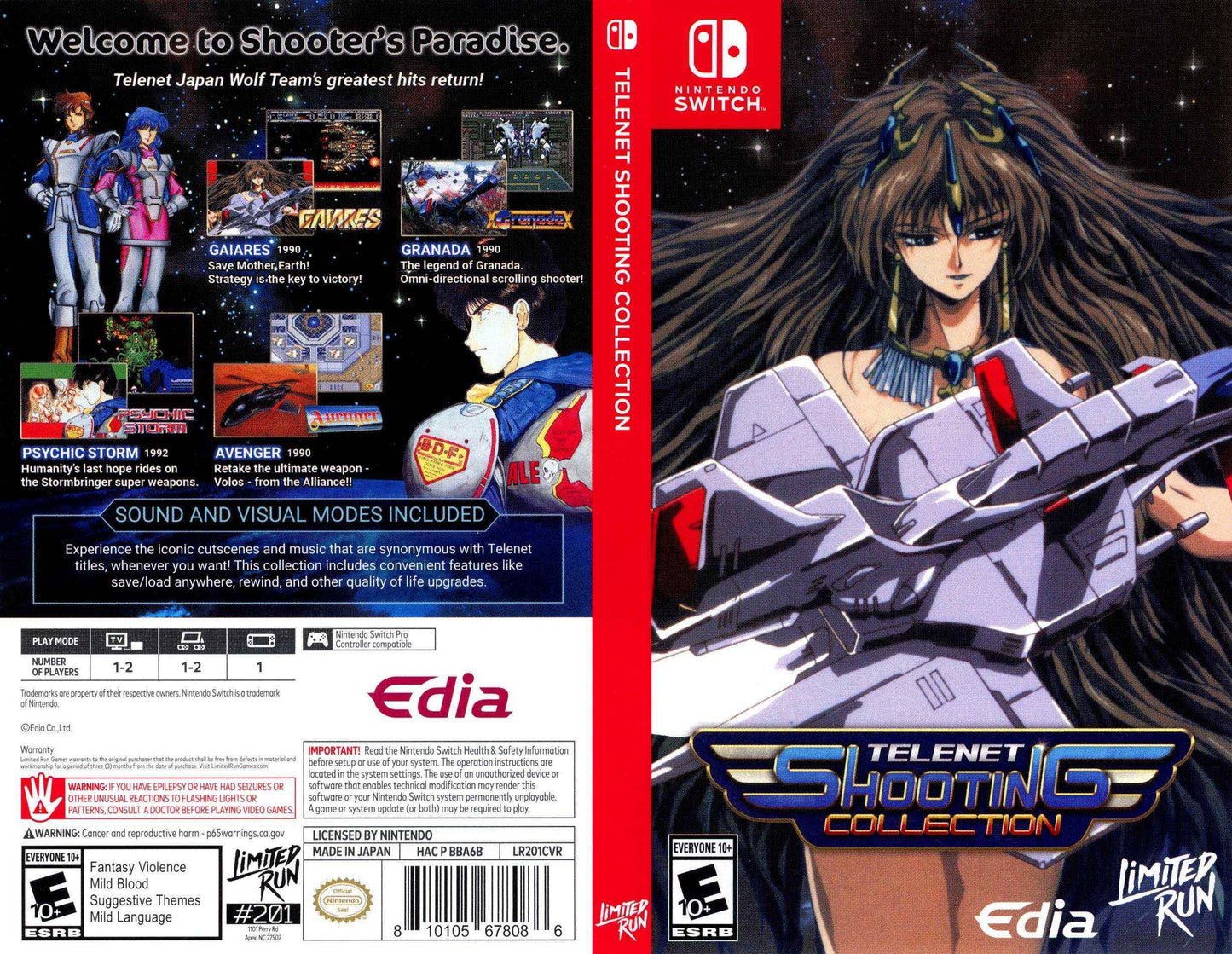 Telenet Shooting Collection Cover Art - WOI Solutions