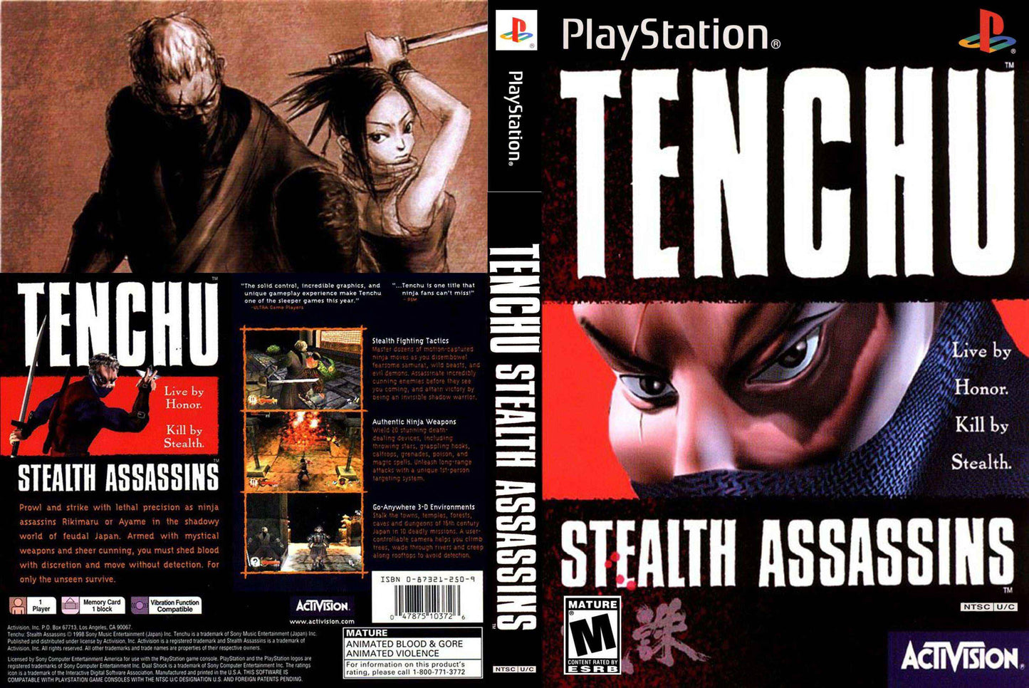 Tenchu Stealth Assassins Cover Art - WOI Solutions