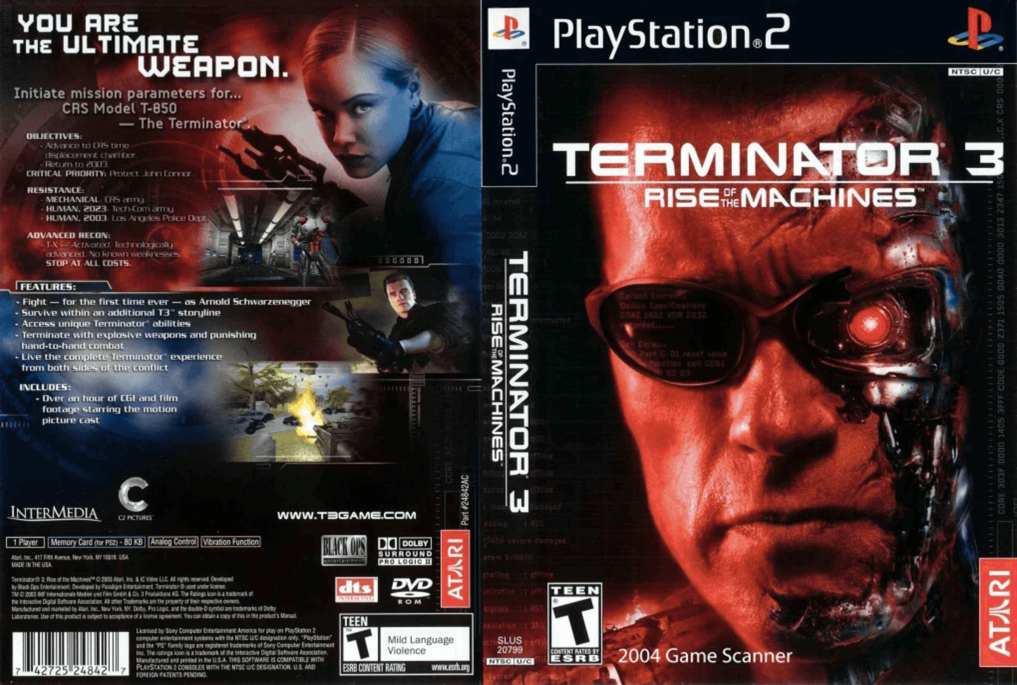 Terminator 3 Rise of the Machines Cover Art - WOI Solutions