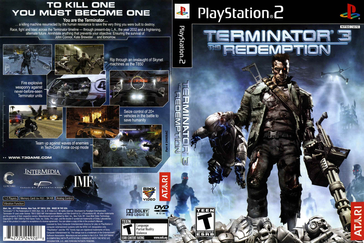 Terminator 3 The Redemption Cover Art - WOI Solutions