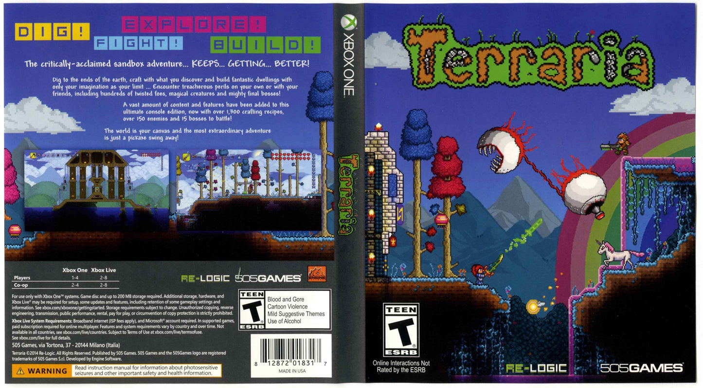 Terraria Cover Art - WOI Solutions