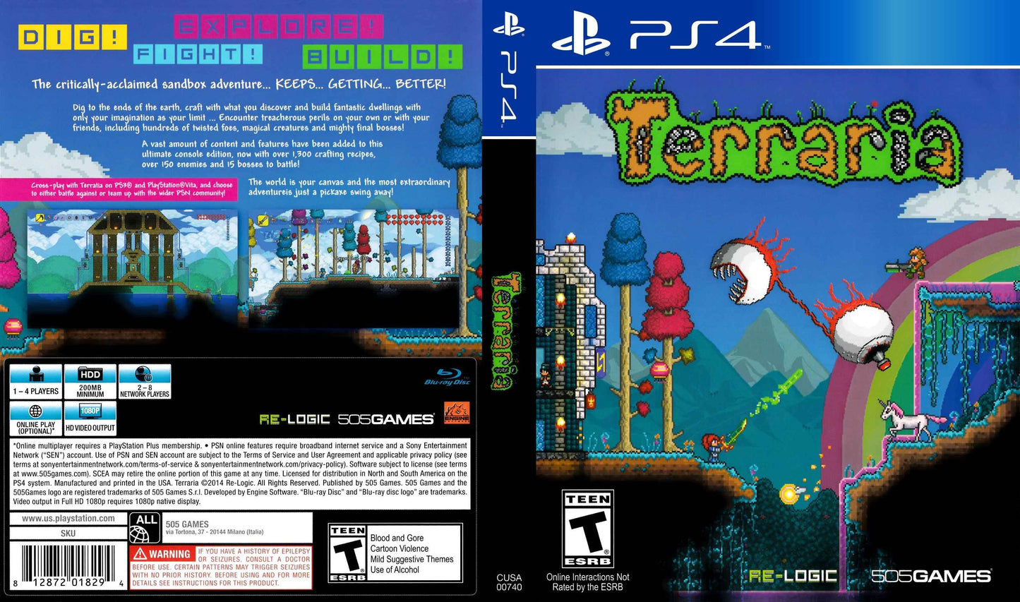 Terraria Cover Art - WOI Solutions