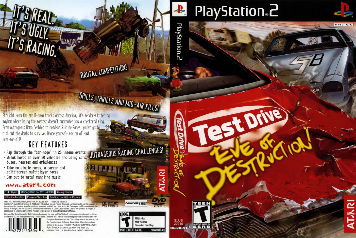 Test Drive Eve Of Destruction Cover Art - WOI Solutions