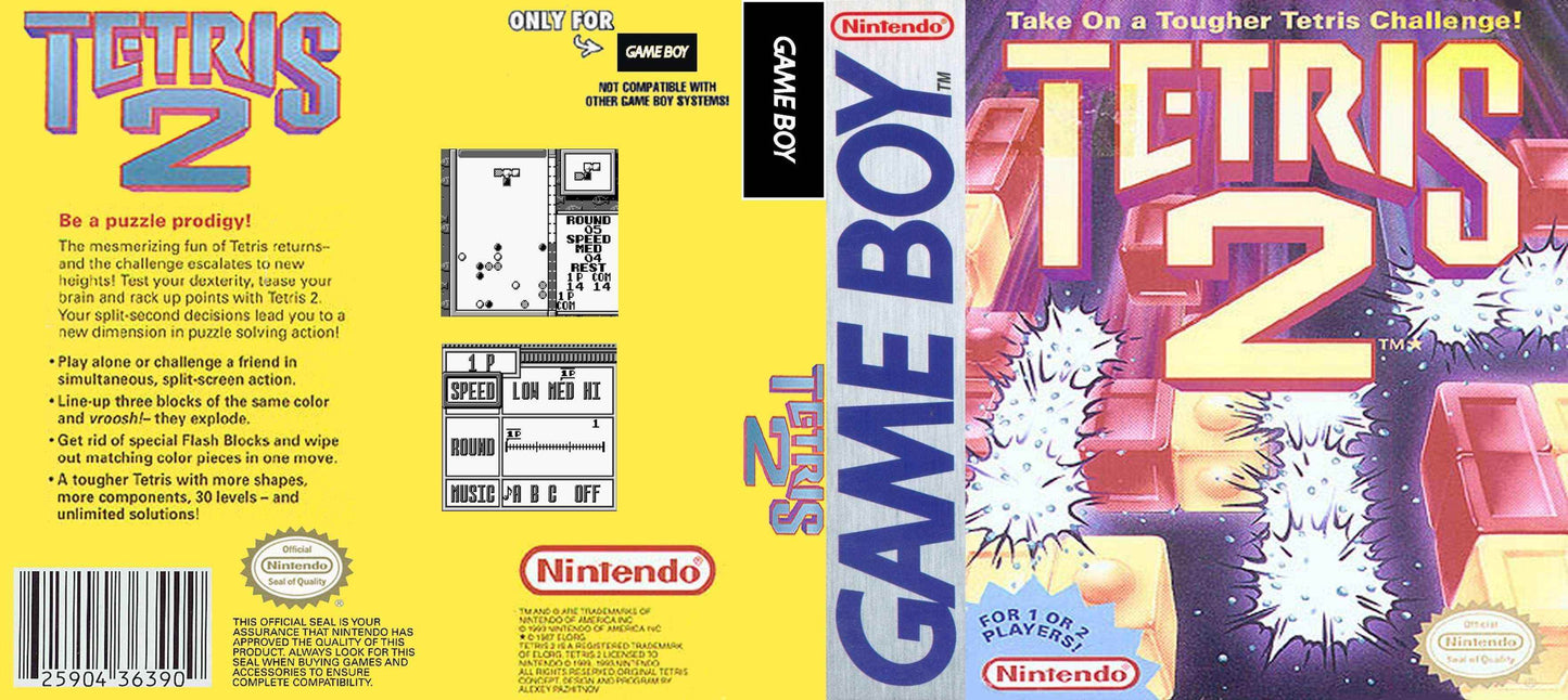 Tetris 2 Cover Art - WOI Solutions