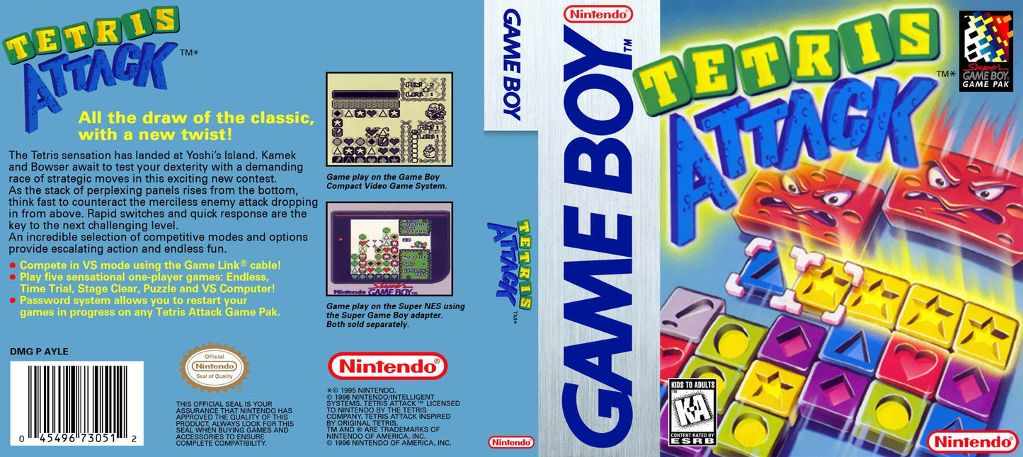 Tetris Attack Cover Art - WOI Solutions