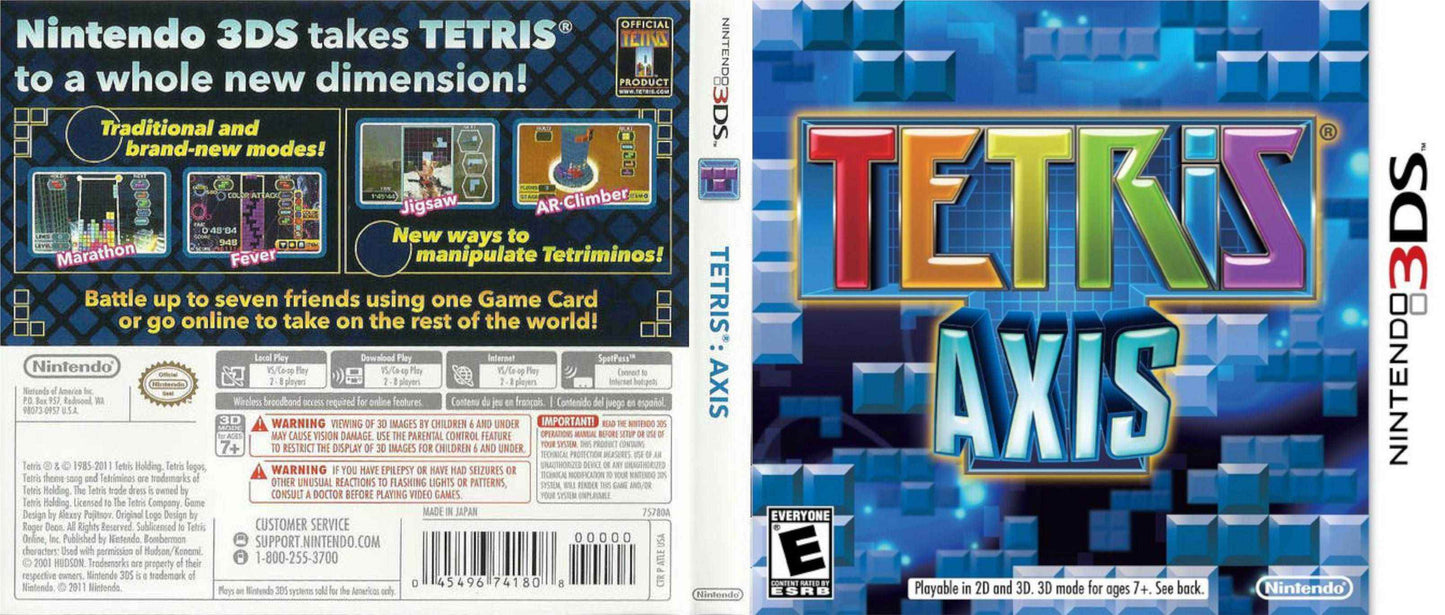 Tetris Axis Cover Art - WOI Solutions