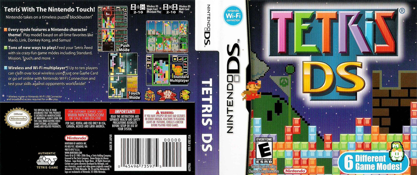 Tetris DS Cover Art - WOI Solutions