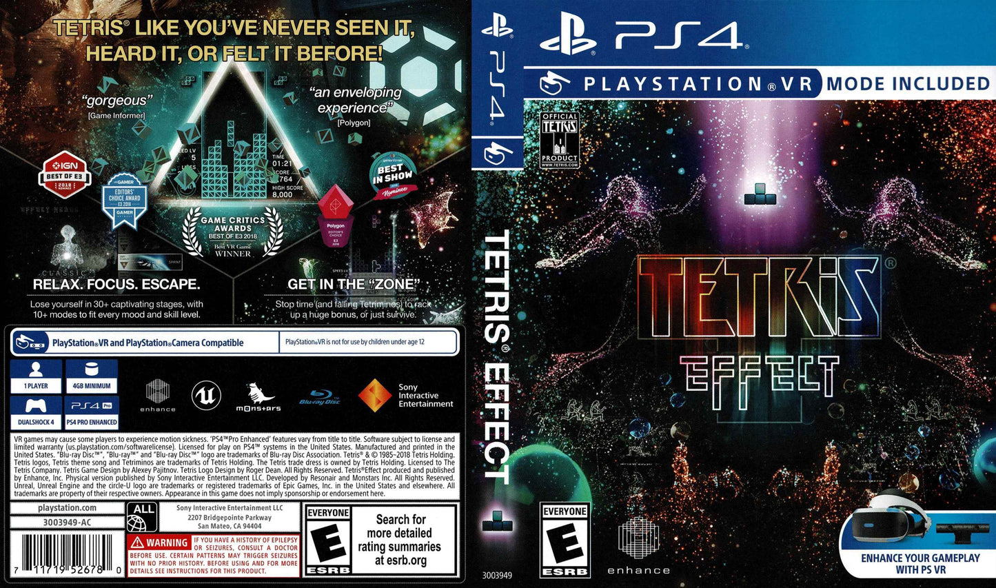 Tetris Effect Cover Art - WOI Solutions