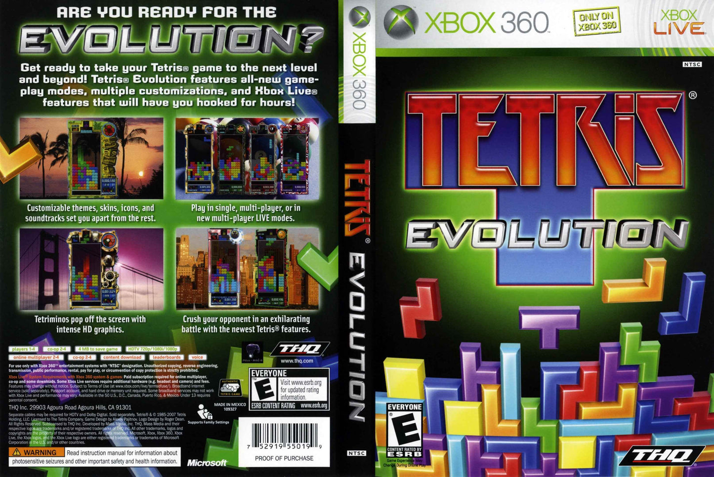 Tetris Evolution Cover Art - WOI Solutions