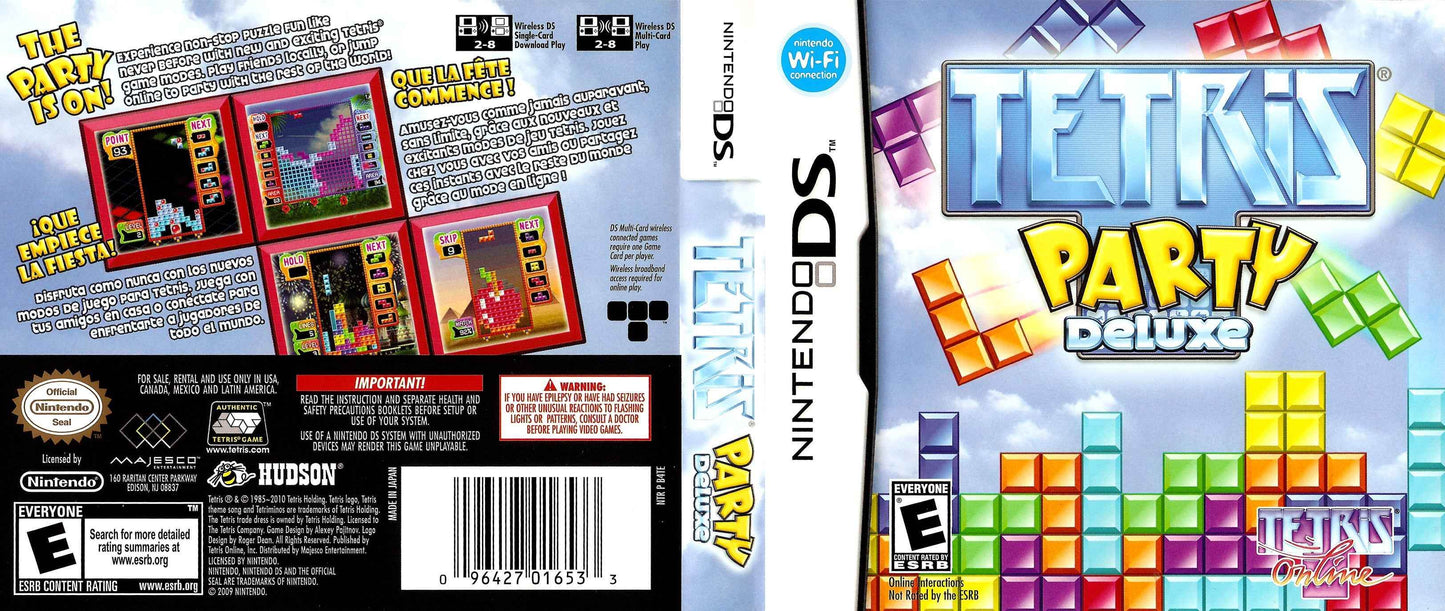 Tetris Party Deluxe Cover Art - WOI Solutions