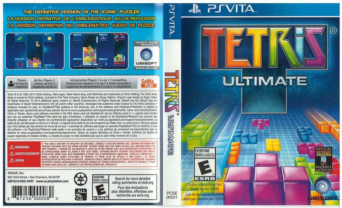 Tetris Ultimate Cover Art - WOI Solutions
