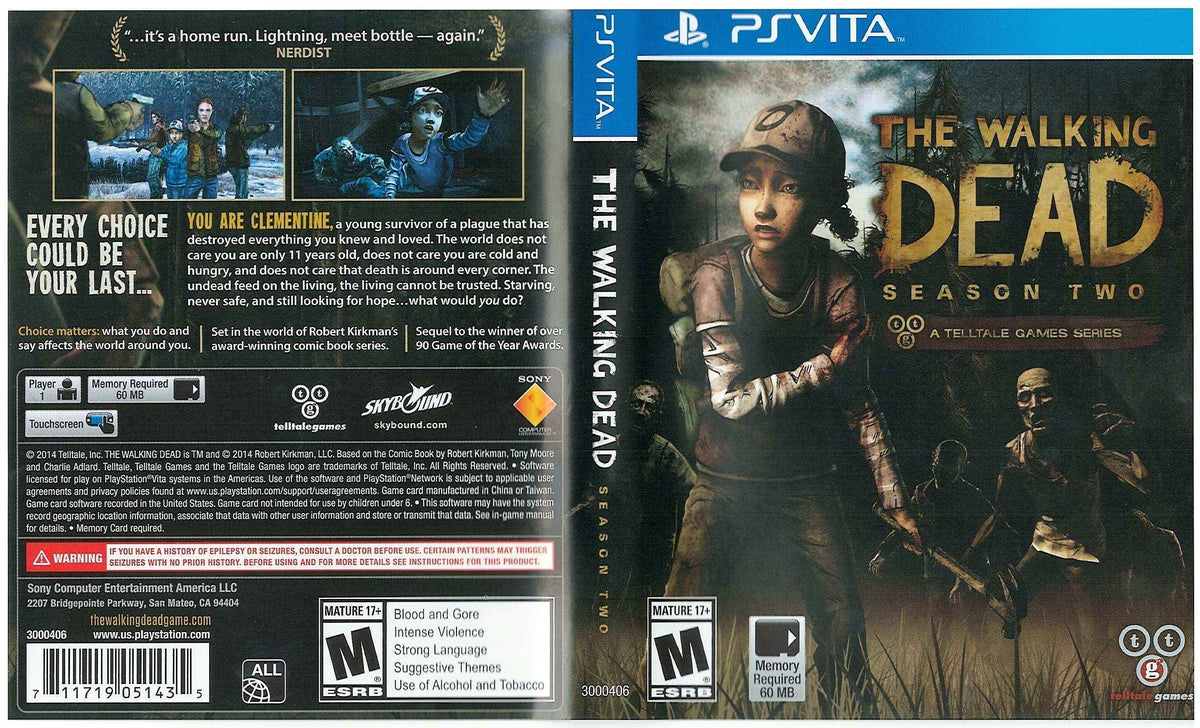 The Walking Dead Season 2 Cover Art - WOI Solutions