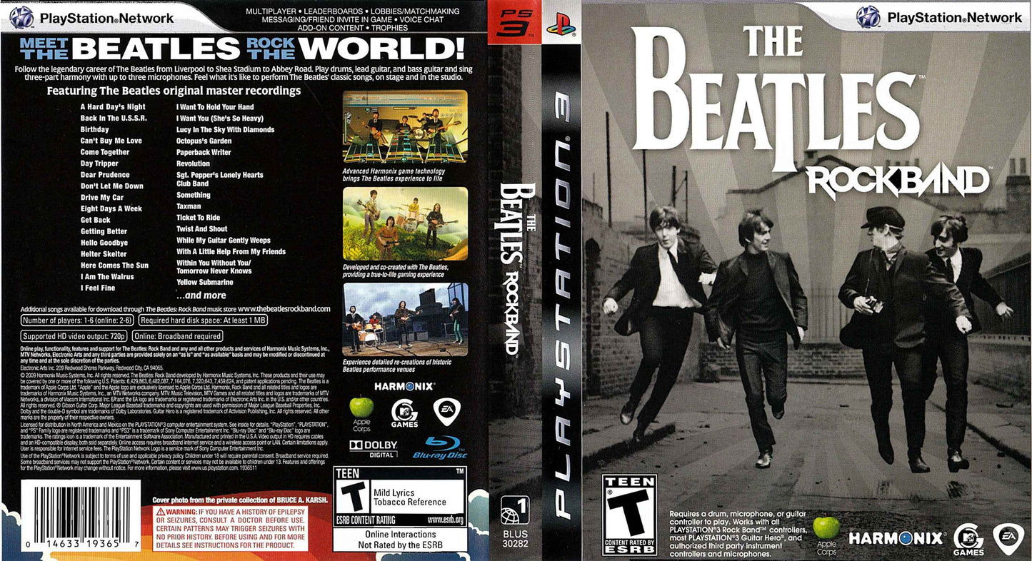 The Beatles Rock Band Cover Art - WOI Solutions