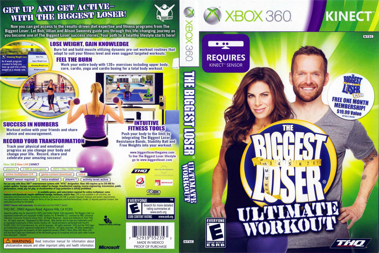 The Biggest Loser Ultimate Workout Cover Art - WOI Solutions