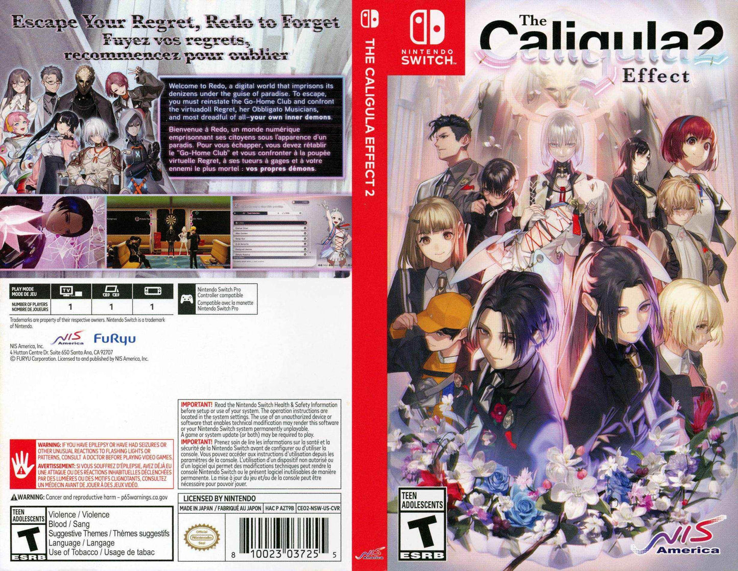 The Caligula Effect 2 Cover Art - WOI Solutions