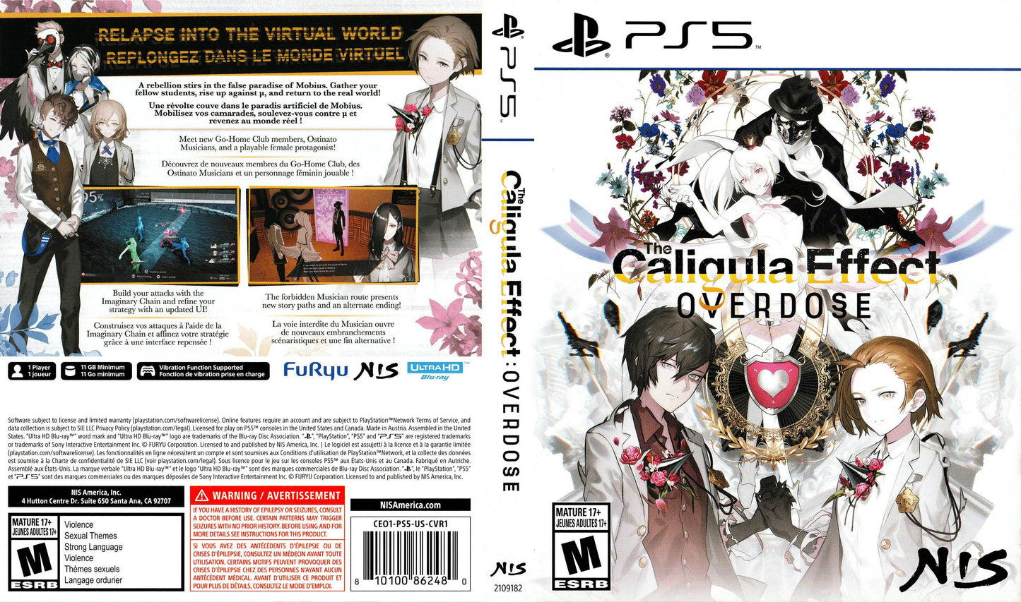 The Caligula Effect Overdose Cover Art - WOI Solutions