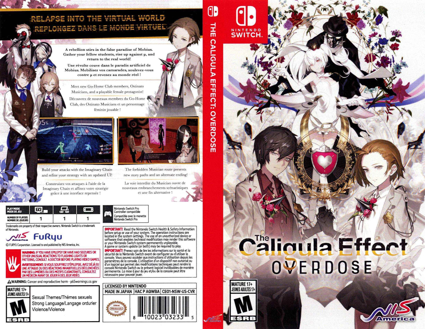 The Caligula Effect Overdose Cover Art - WOI Solutions