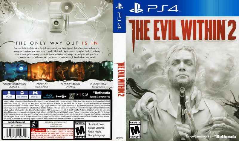 The Evil Within 2 Cover Art - WOI Solutions