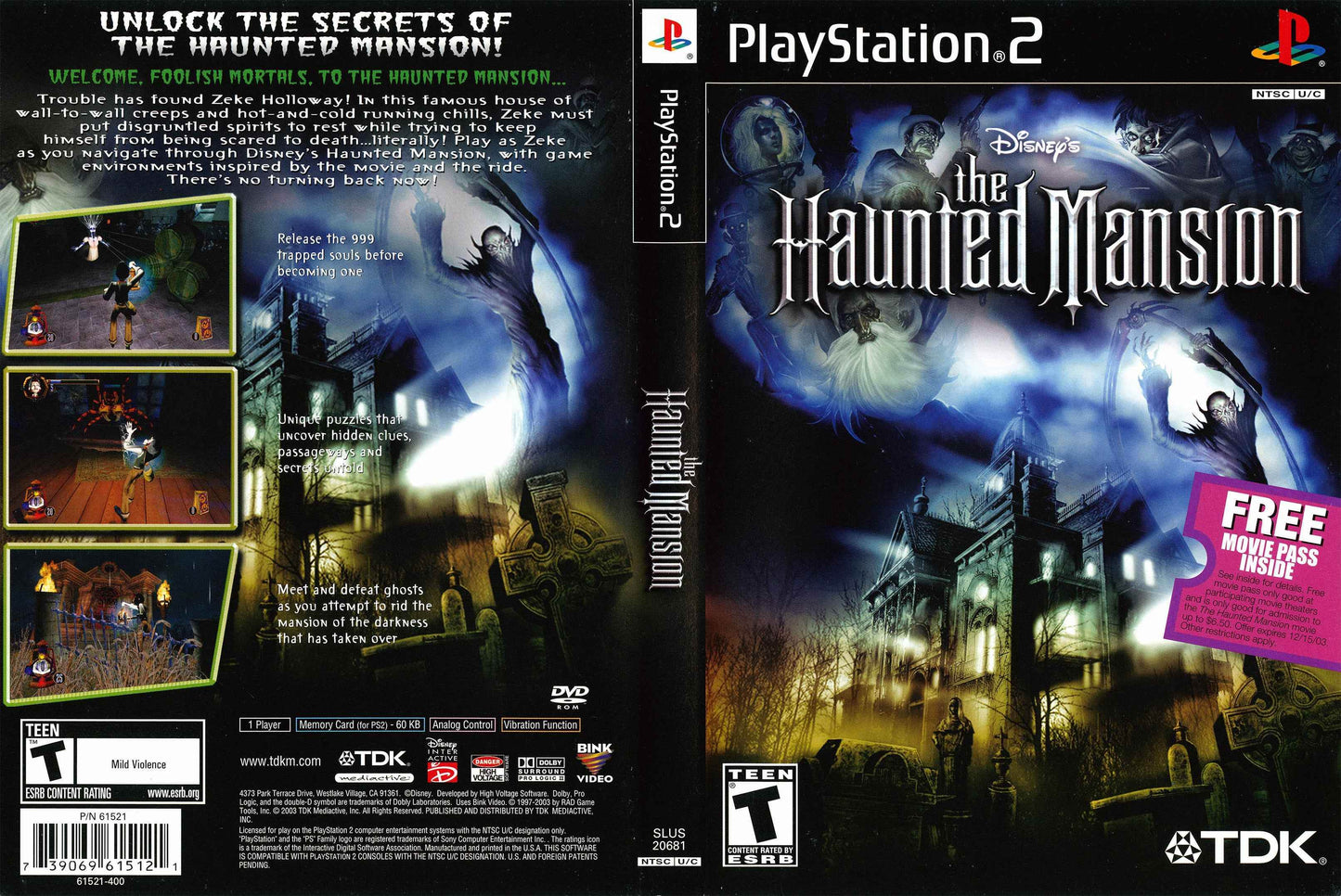 The Haunted Mansion Cover Art - WOI Solutions