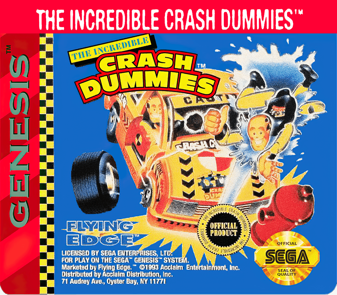 The Incredible Crash Dummies Cover Art - WOI Solutions