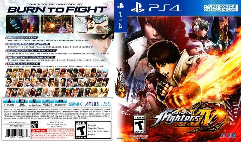 The King of Fighters XIV Cover Art - WOI Solutions