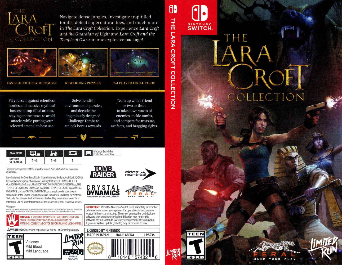 The Lara Croft Collection Cover Art - WOI Solutions