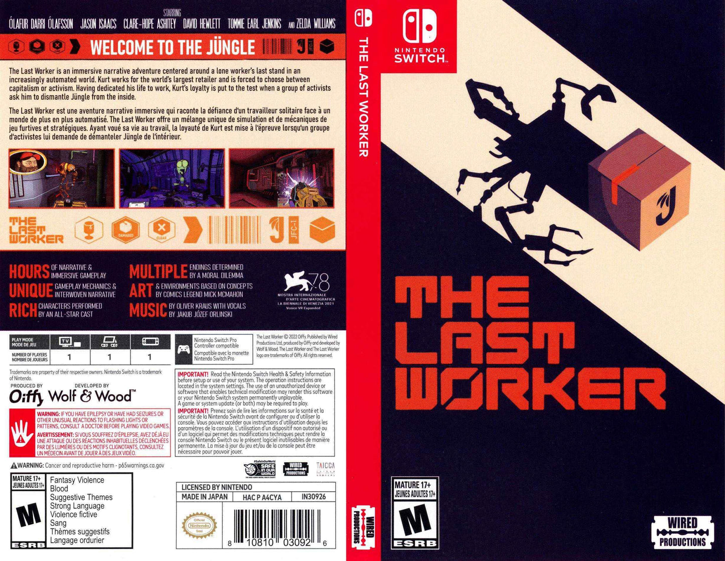 The Last Worker Cover Art - WOI Solutions