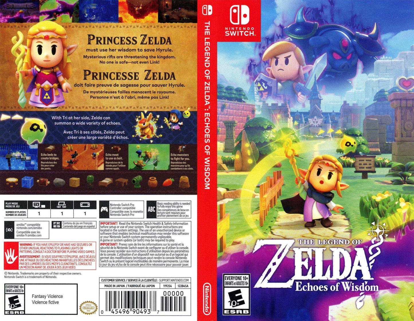 The Legend of Zelda Echoes of Wisdom Cover Art - WOI Solutions