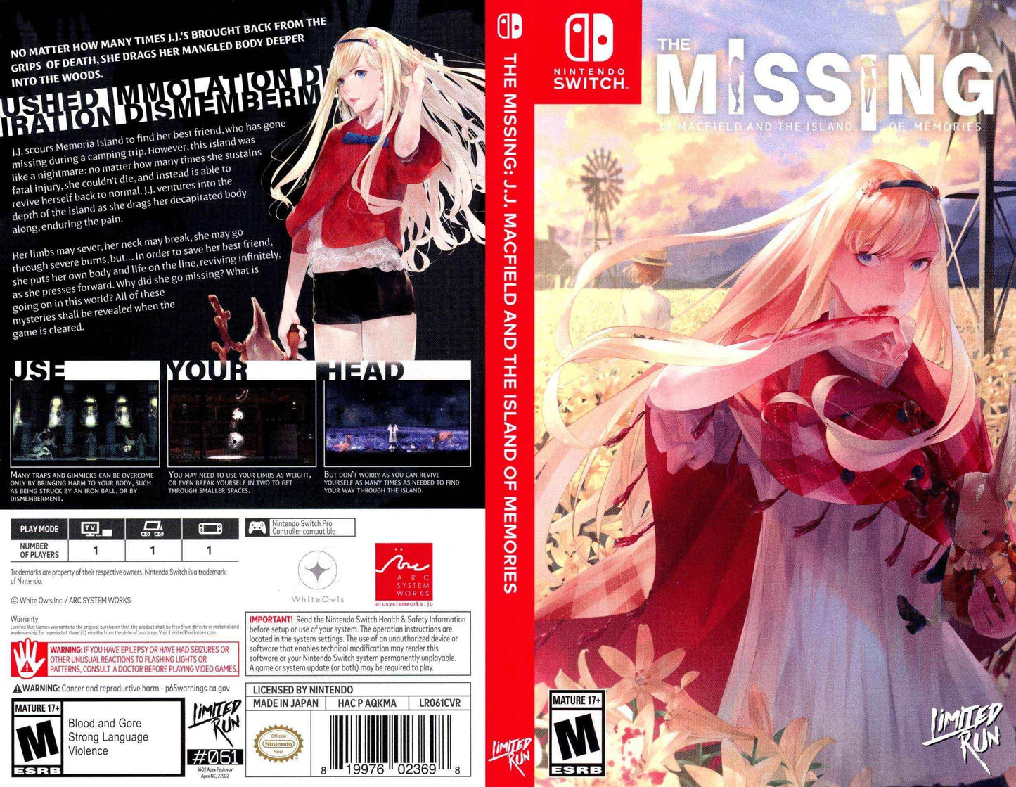 The Missing J.J. Macfield and the Island of Memories Cover Art - WOI Solutions