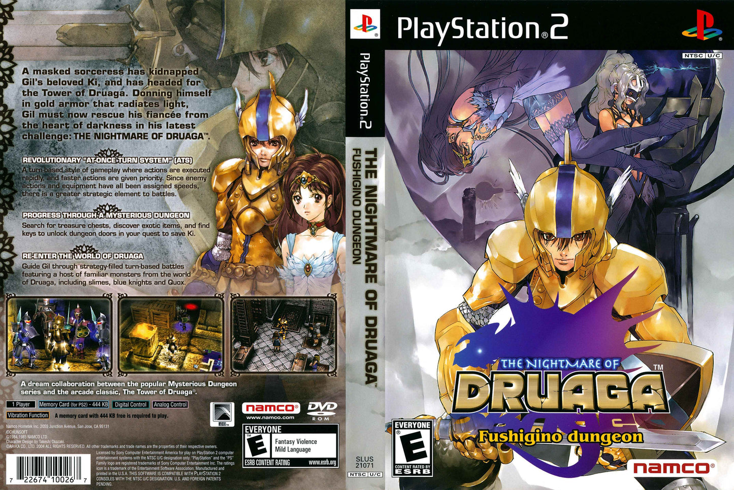 The Nightmare of Druaga Fushigino Dungeon Cover Art - WOI Solutions