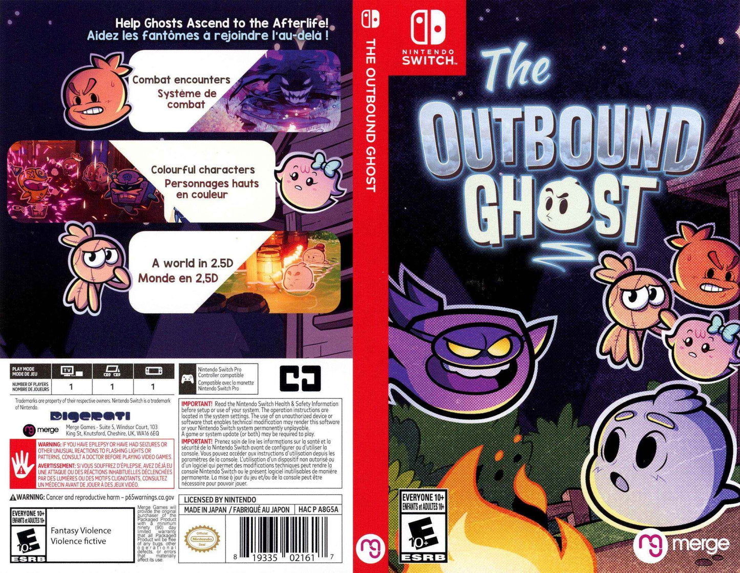 The Outbound Ghost Cover Art - WOI Solutions