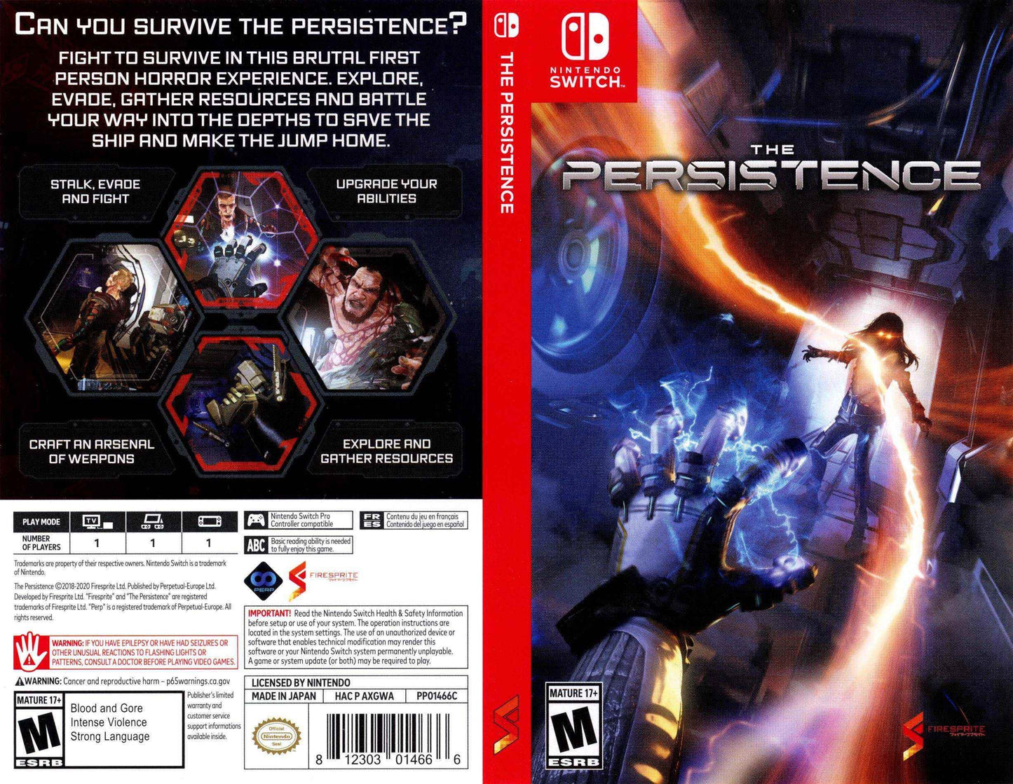 The Persistence Cover Art - WOI Solutions