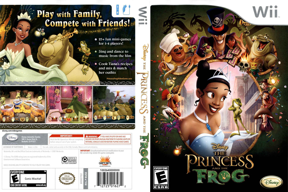 The Princess and the Frog Cover Art - WOI Solutions