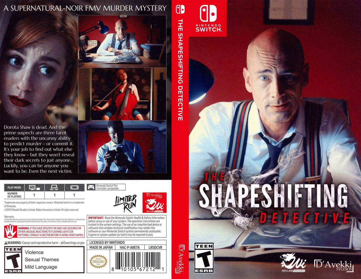 The Shapeshifting Detective Cover Art - WOI Solutions